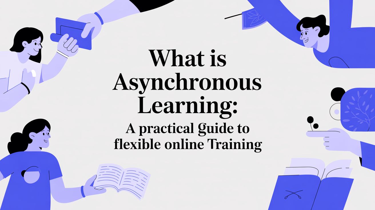 Featured image for What is asynchronous learning: A Practical Guide to Flexible Online Training