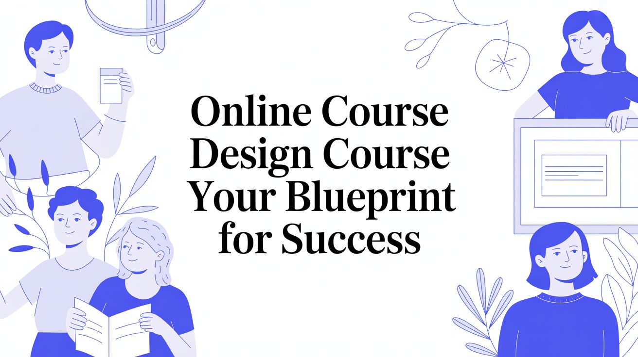 Featured image for Your Actionable Blueprint for a Successful Online Course Design Course