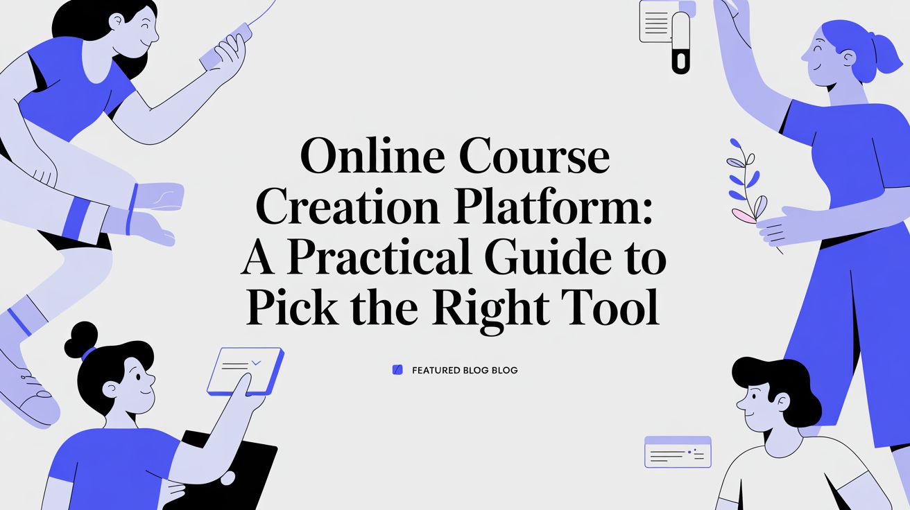 Featured image for How to Choose an Online Course Creation Platform That Actually Works