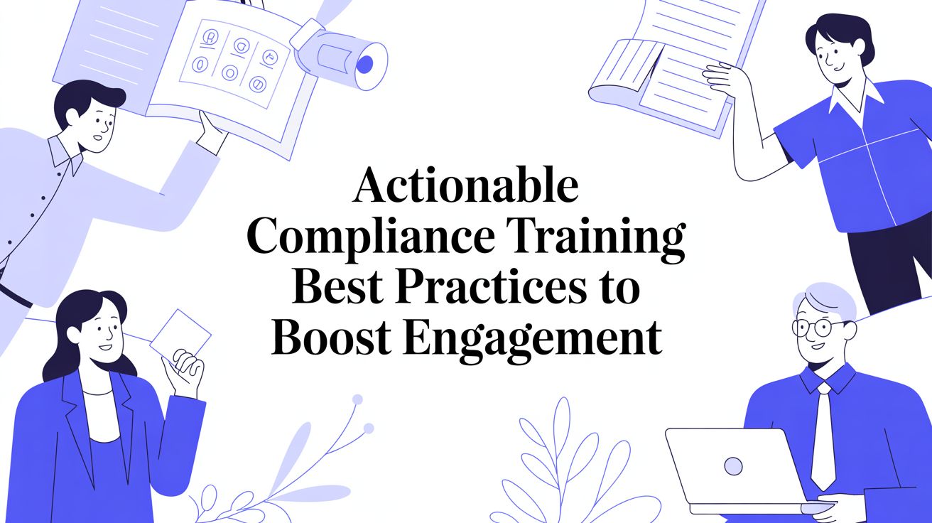 Featured image for Actionable Compliance Training Best Practices to Boost Engagement
