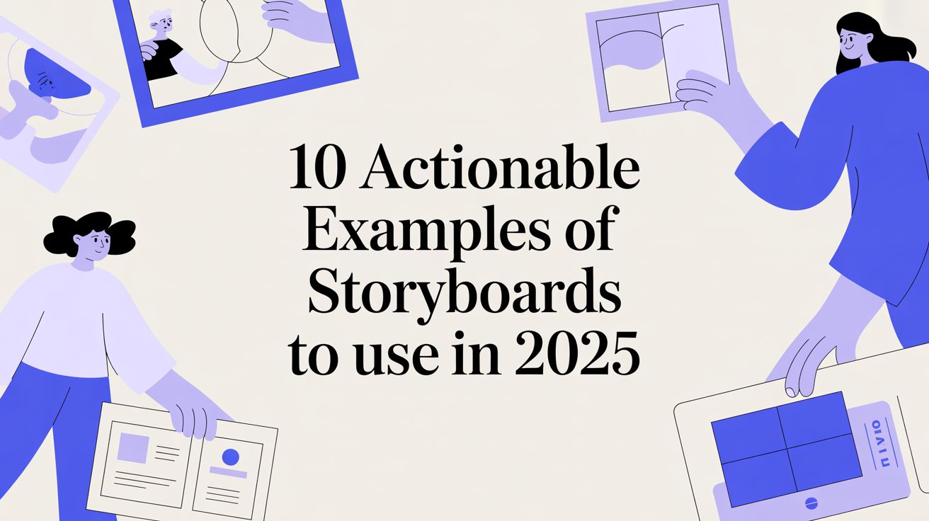 Featured image for 10 Actionable Examples of Storyboards to Use in 2025