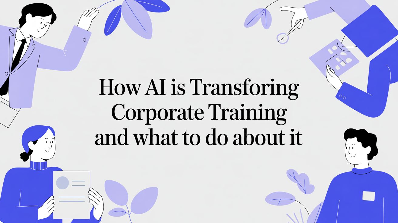 Featured image for How AI Is Transforming Corporate Training and What to Do About It