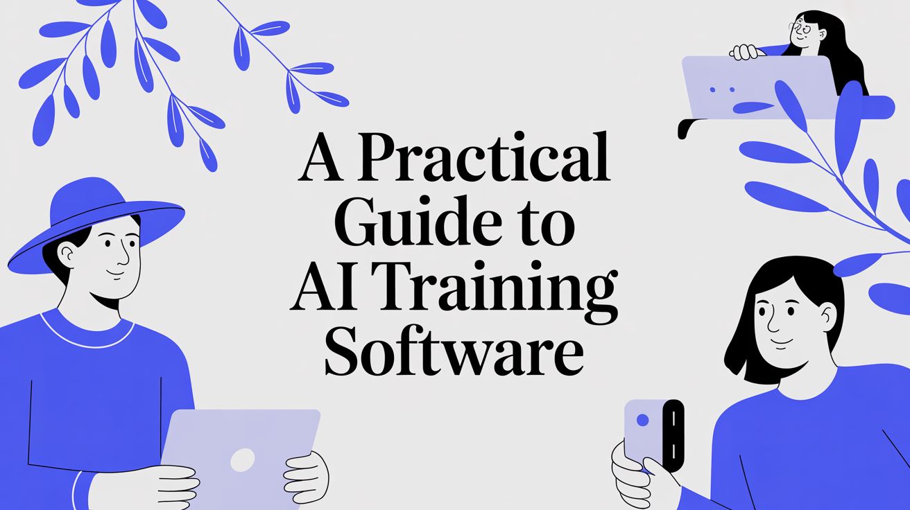 Featured image for A Practical Guide to AI Training Software