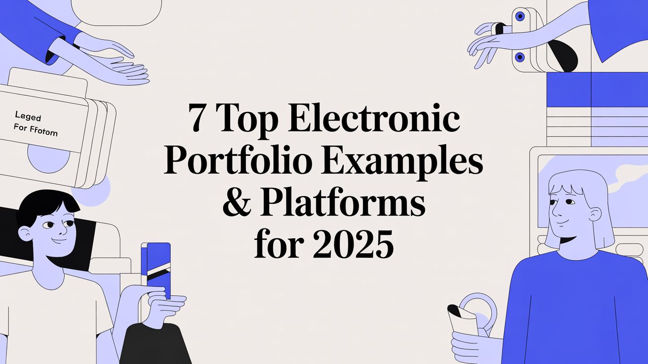 Featured image for 7 Top Electronic Portfolio Examples & Platforms for 2025