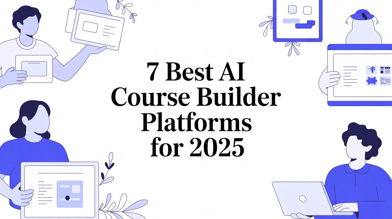 Featured image for 7 Best AI Course Builder Platforms for 2025