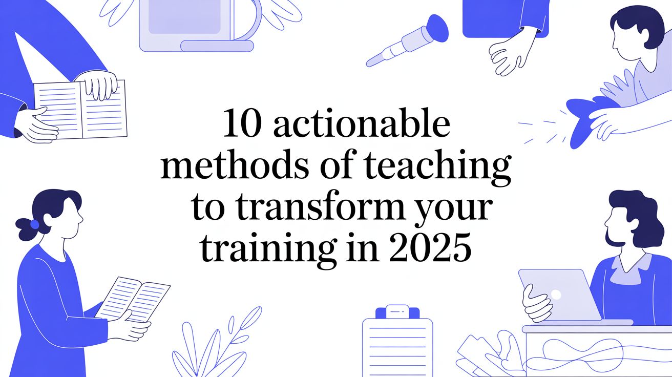 Featured image for 10 Actionable Methods of Teaching to Transform Your Training in 2025