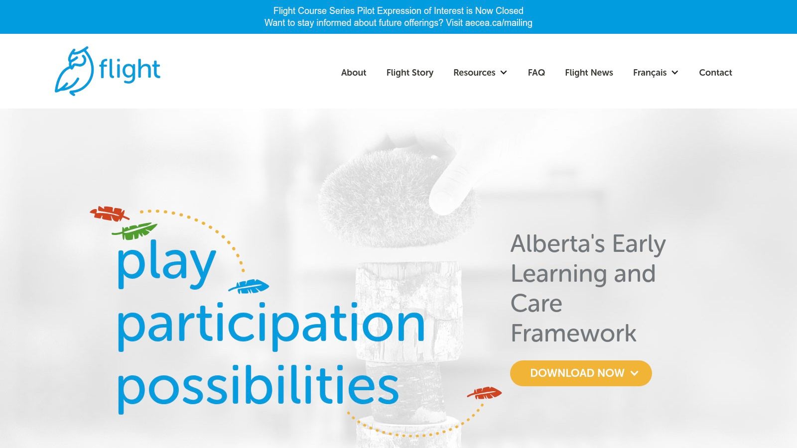 FLIGHT: Alberta's Early Learning and Care Framework, “Getting Started: Learning Stories”