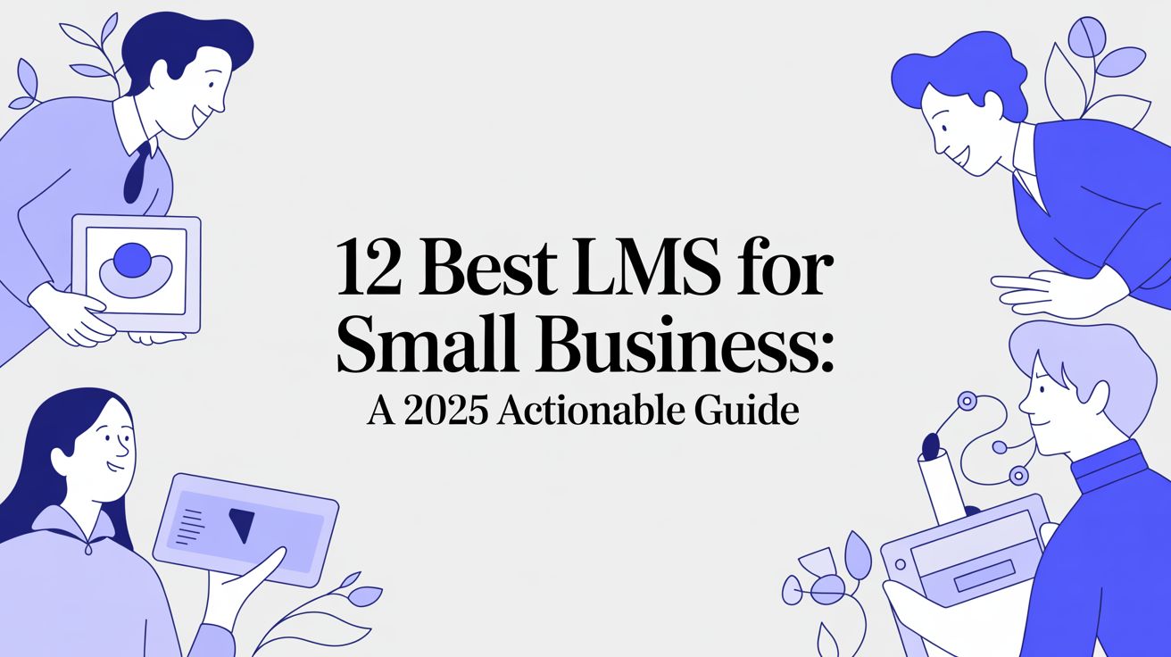 Featured image for 12 Best LMS for Small Business: A 2025 Actionable Guide