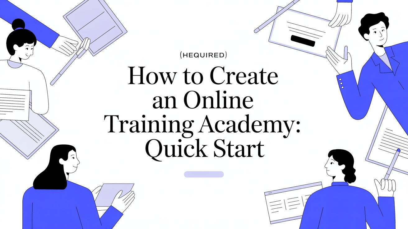 Featured image for How to Create an Online Training Academy: A Step-by-Step Guide