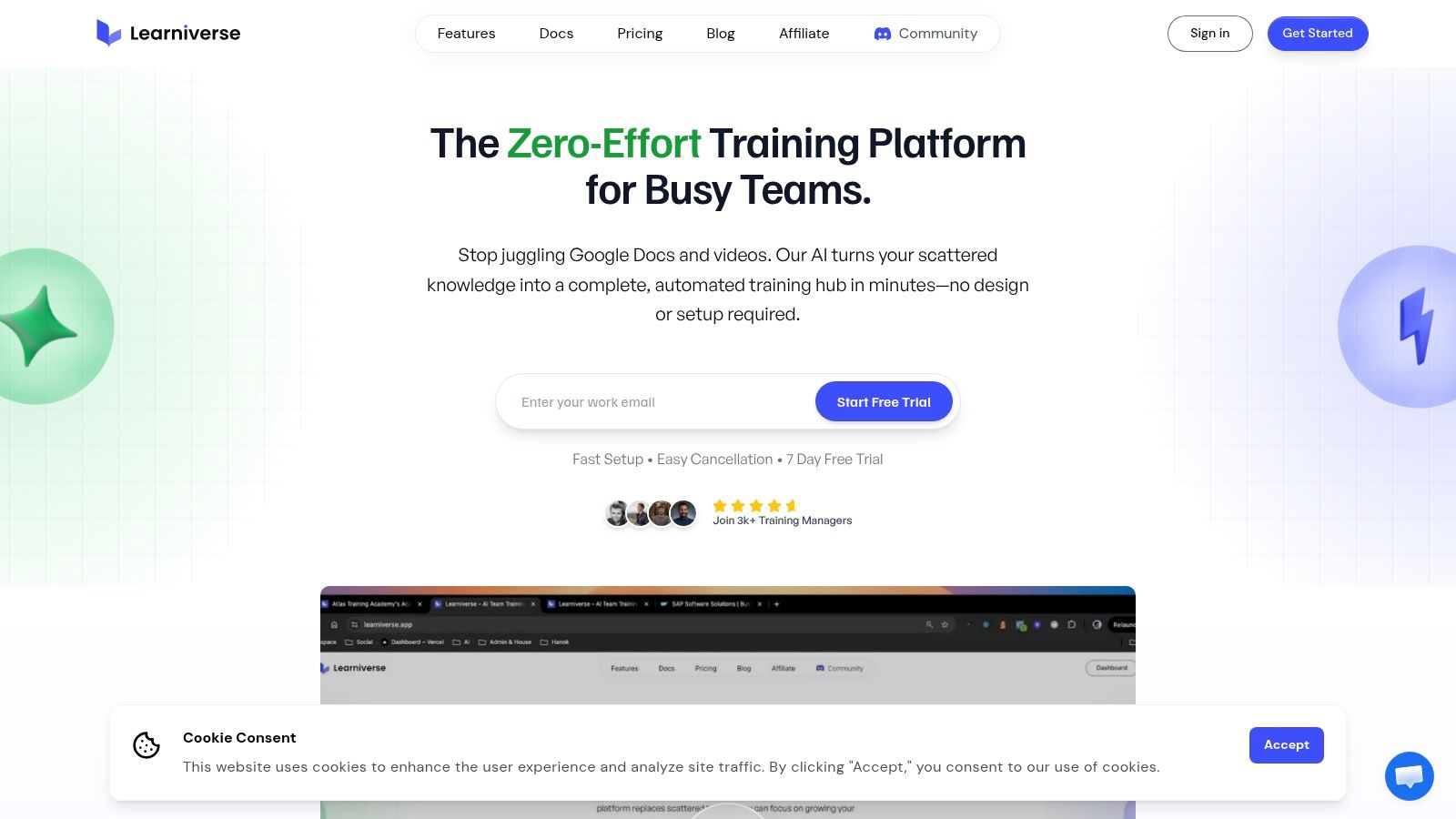 Screenshot from https://www.learniverse.app