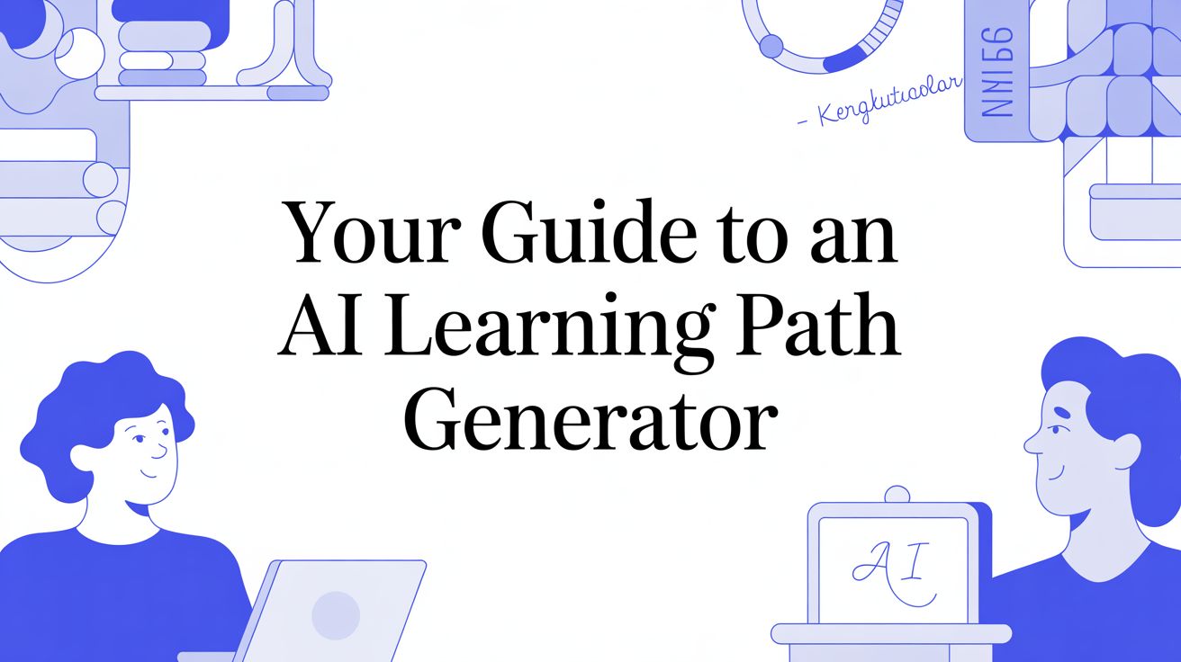 Featured image for Your Guide to an AI Learning Path Generator