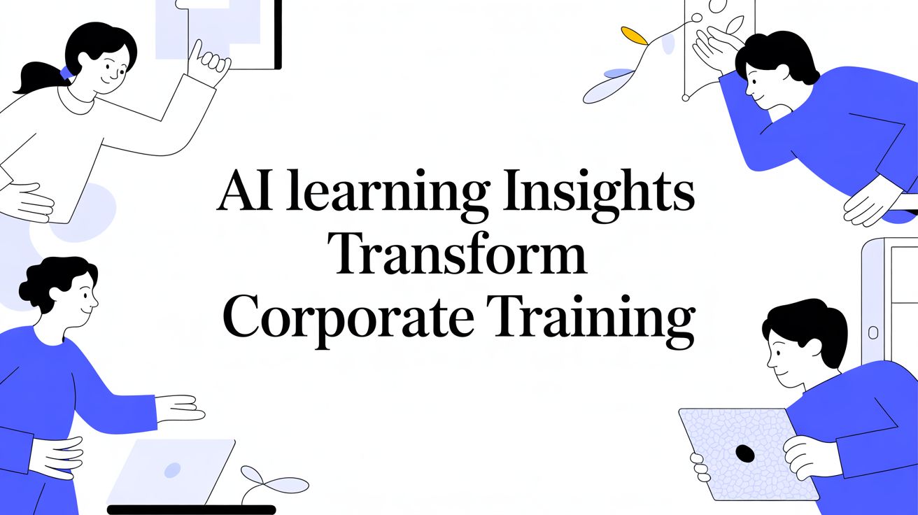 Featured image for AI Learning Insights Your Guide to Actionable Corporate Training