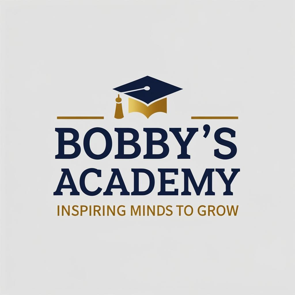 Logo for BobbysAcademy